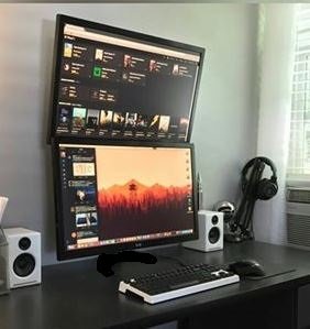 Vertical Monitor Stand